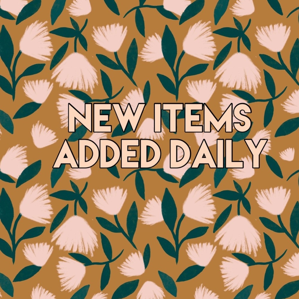 New items added daily